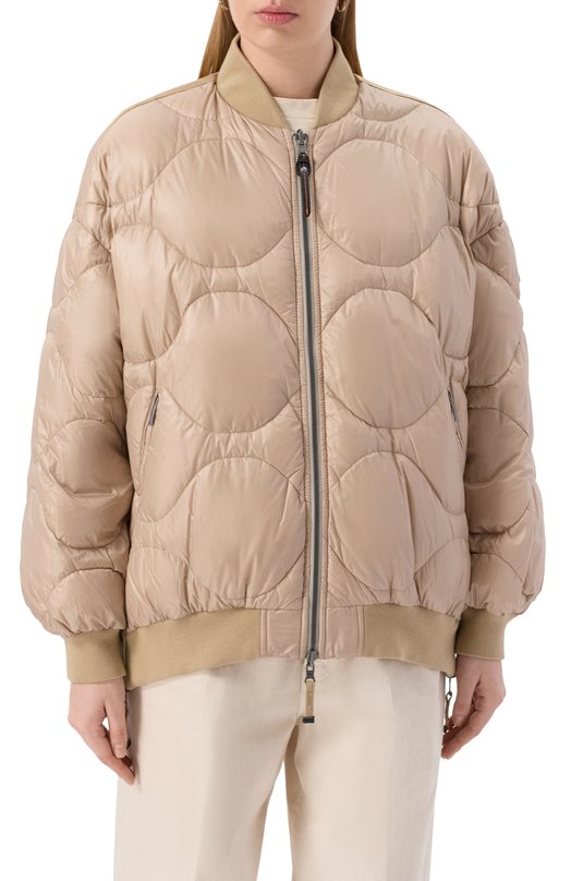 Двусторонний пуховый бомбер Parajumpers 25WMPWJKIN32 Бежевый  25WMPWJKIN32 Фото 6