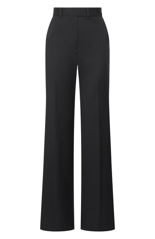 Шерстяные брюки Kiton D48109K01024_001 Чёрный D48109K01024_001