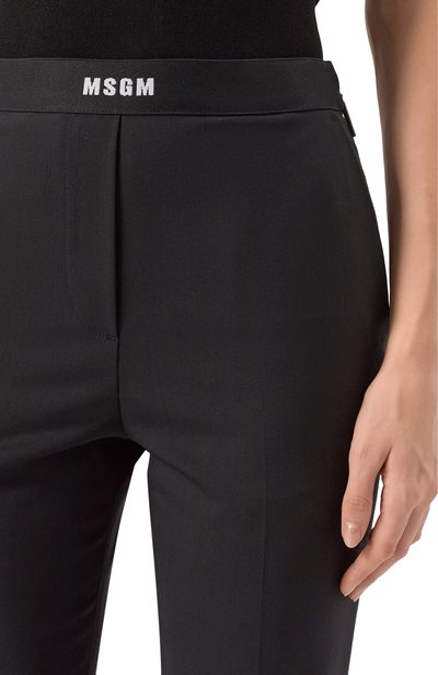 Шерстяные брюки MSGM, арт. 3941MDP13/257605, фото 5