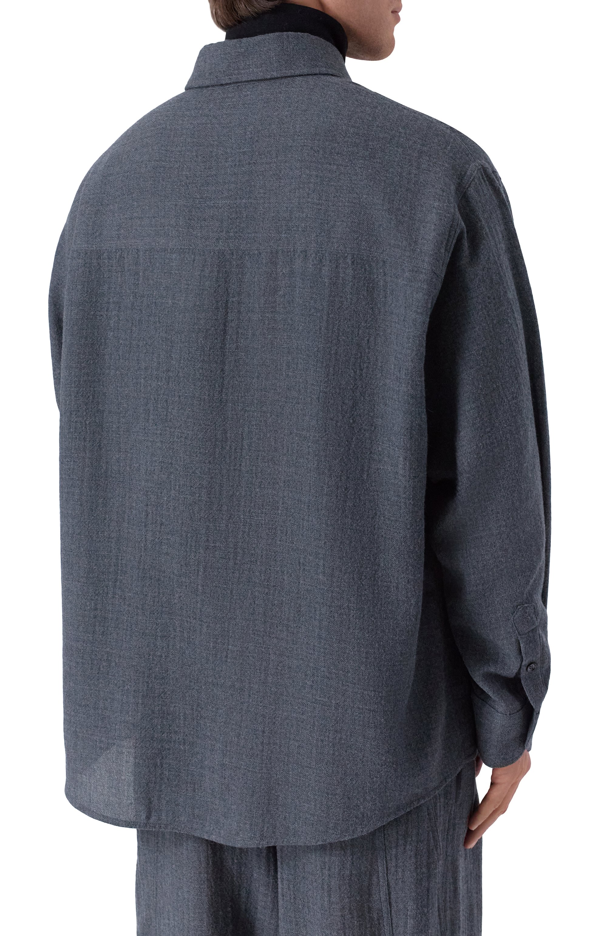 Шерстяная рубашка DARKPARK, арт. MSH24/FAW26, фото 4