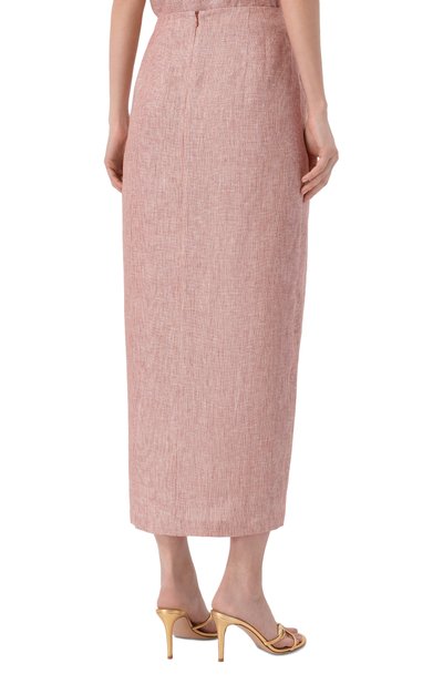 Льняная юбка 12 STOREEZ, арт. 138156, фото 4