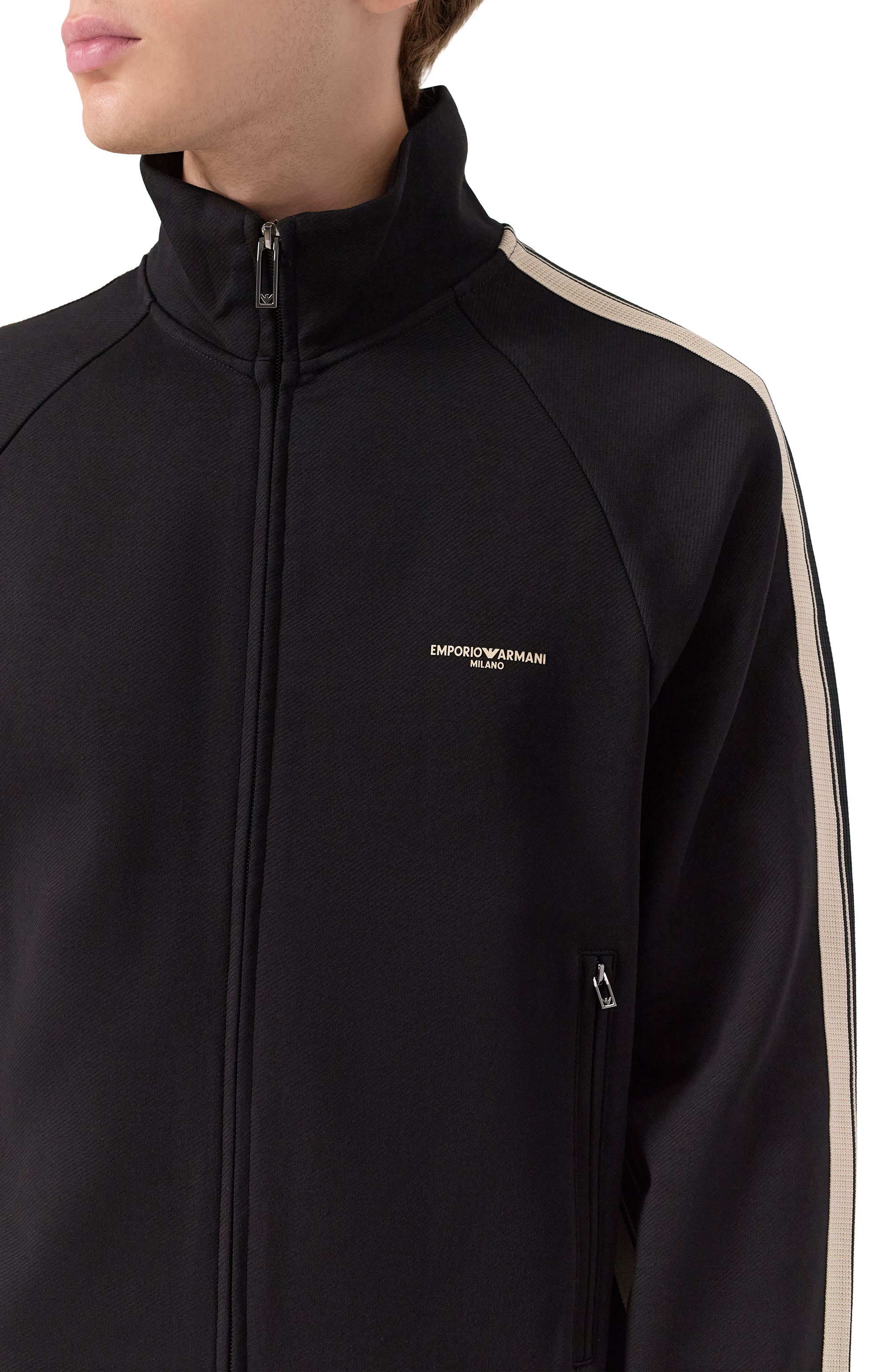 Хлопковая толстовка EMPORIO ARMANI, арт. EM002872/AF13488, фото 5