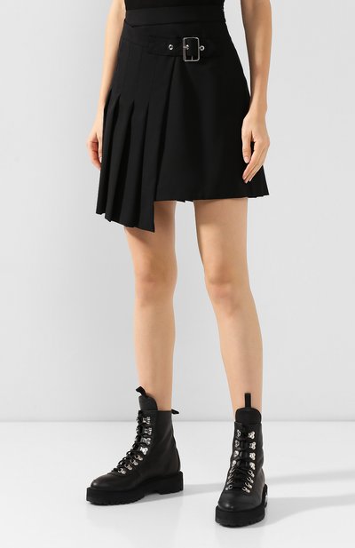 Шерстяная юбка MCQ SWALLOW, арт. 559425/RNA03, фото 3