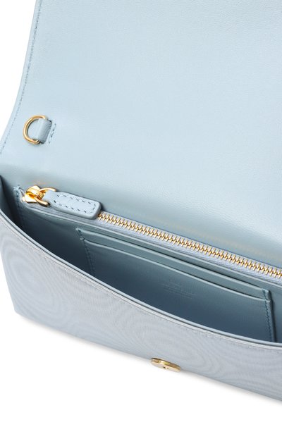 Сумка vlogo signature VALENTINO светло-голубого цвета по цене 126500 руб., арт. 9W2P0AU1/QNU, фото 5 Сумка vlogo signature VALENTINO, арт. 9W2P0AU1/QNU, фото 5
