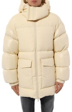 Мужская пуховик 2 moncler 1952 bressay MONCLER GENIUS кремвого цвета, арт. 1A000-25-M2012 | Фото 3 (Рукава: Длинные; Материал сплава: Проставлено; Материал утеплителя: Пух и перо; Материал внешний: Синтетический материал, Хлопок; Длина (верхняя одежда): До середины бедра; Драгоценные камни: Проставлено; Материал подклада: Синтетический материал; Мужское Кросс-КТ: пуховик-короткий; Стили: Кэжуэл)