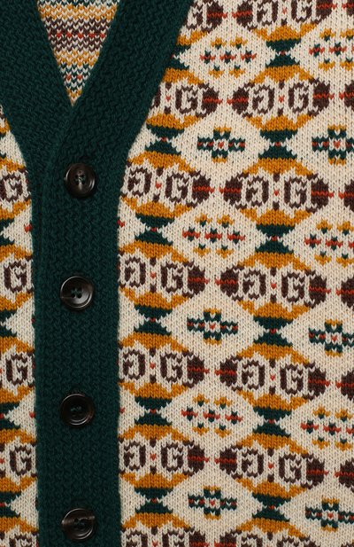 Шерстяной кардиган GUCCI, арт. 625270/XKBEJ, фото 3