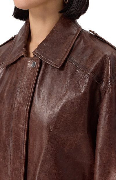 Кожаная куртка PINKO, арт. 105012/A2I1, фото 5