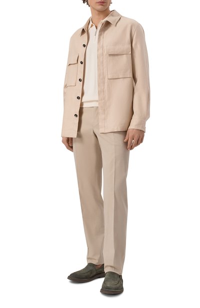 Замшевые лоферы PANTANETTI, арт. 19535A/TALCAT0, фото 2