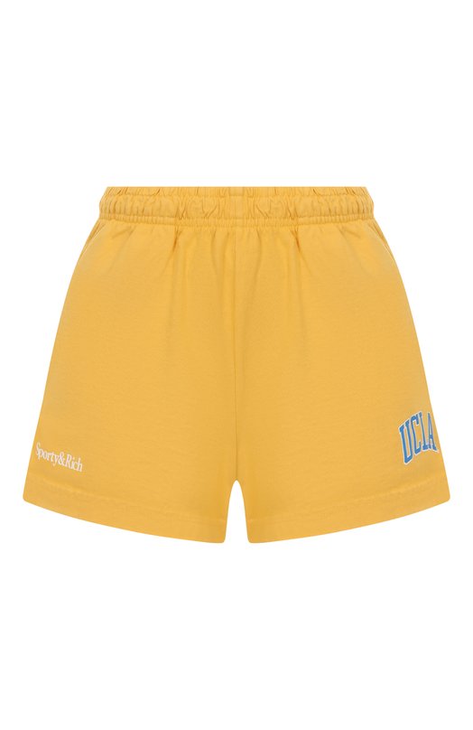 Хлопковые шорты Sporty and Rich SH037615637YE26 Жёлтый SH037615637YE26