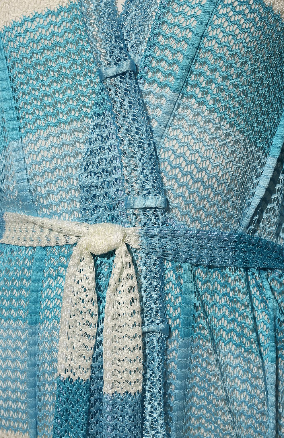 Туника MELISSA ODABASH голубого цвета по цене 55850 руб., арт. DREW, фото 5 Туника MELISSA ODABASH, арт. DREW, фото 5