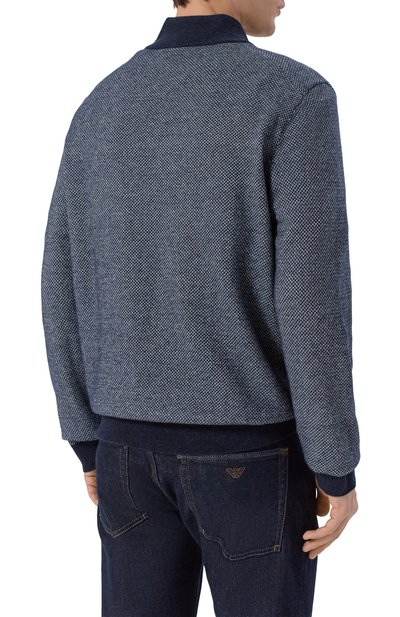 Джемпер из шерсти и хлопка BOSS, арт. 50549976, фото 4