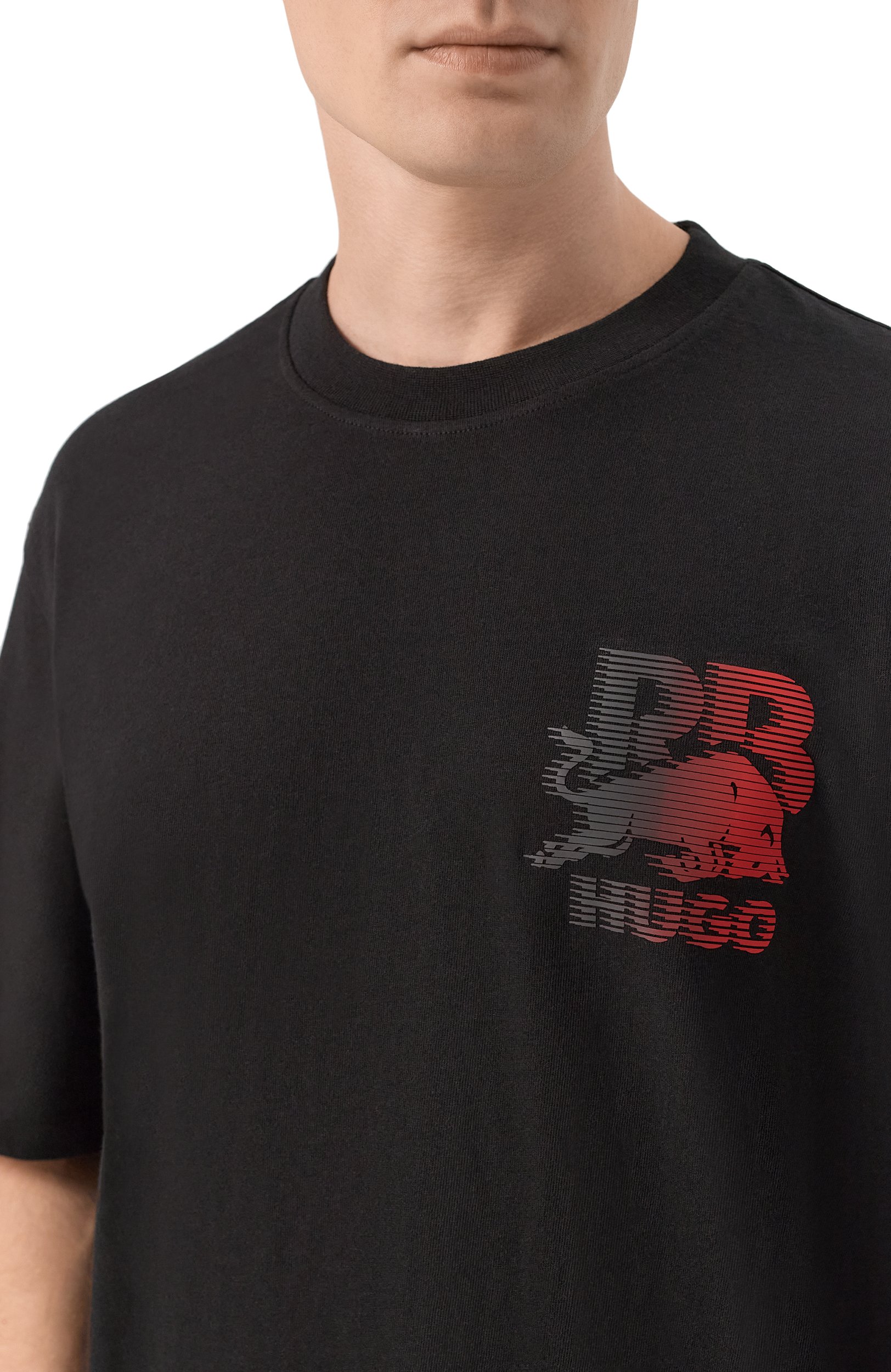 Хлопковая футболка hugo x rb HUGO, арт. 50570832, фото 5