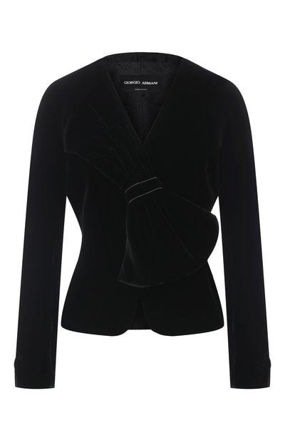 Жакет из вискозы и шелка GIORGIO ARMANI, арт. 0WHGG0JF/T01FD, фото 1