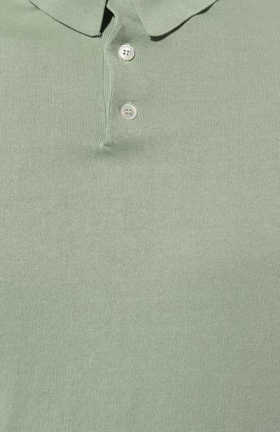 Хлопковое поло FEDELI, арт. 6UED5910, фото 5