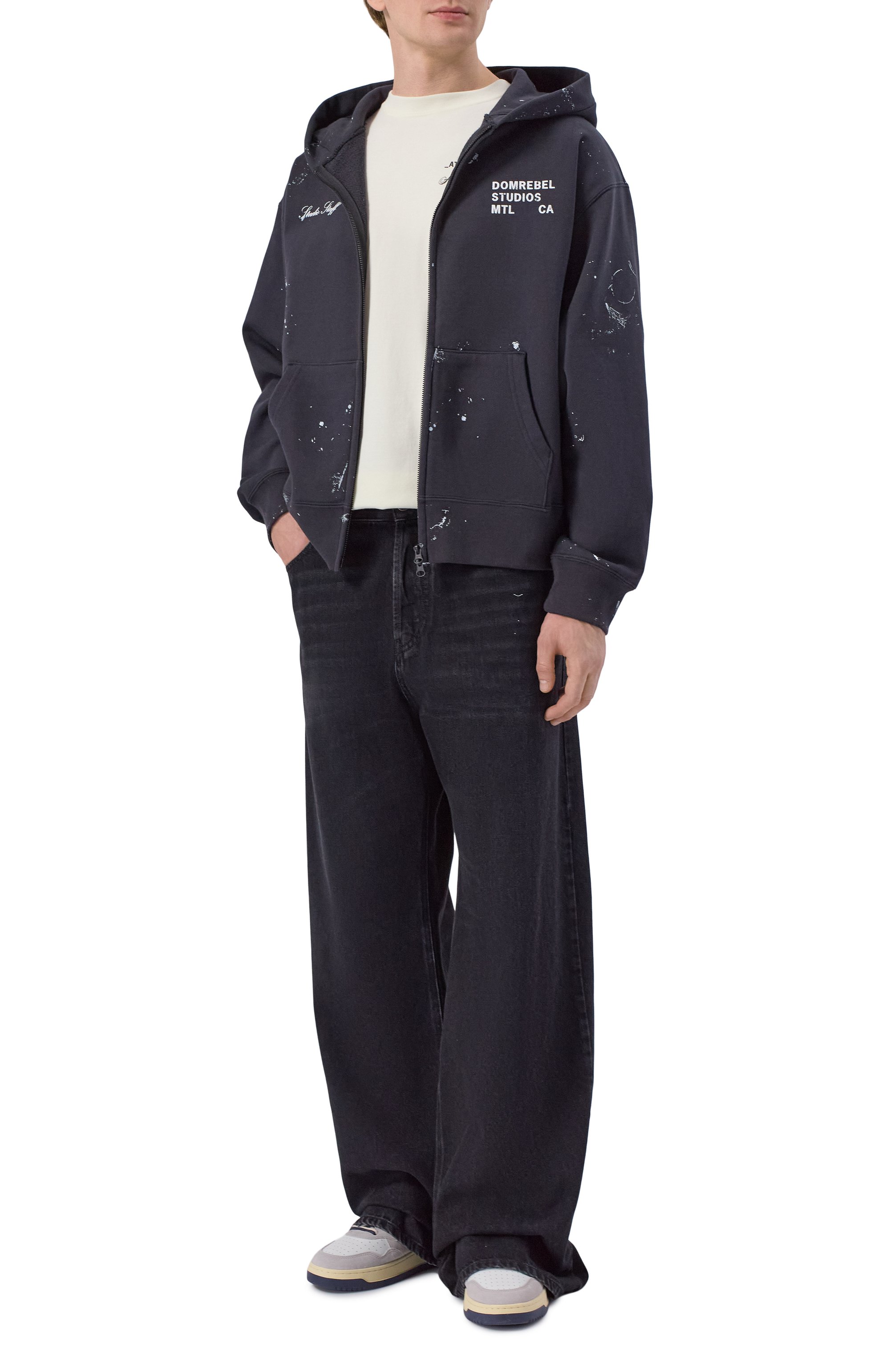 Хлопковая толстовка DOMREBEL, арт. M STAFF/ZIP H00DIE, фото 2