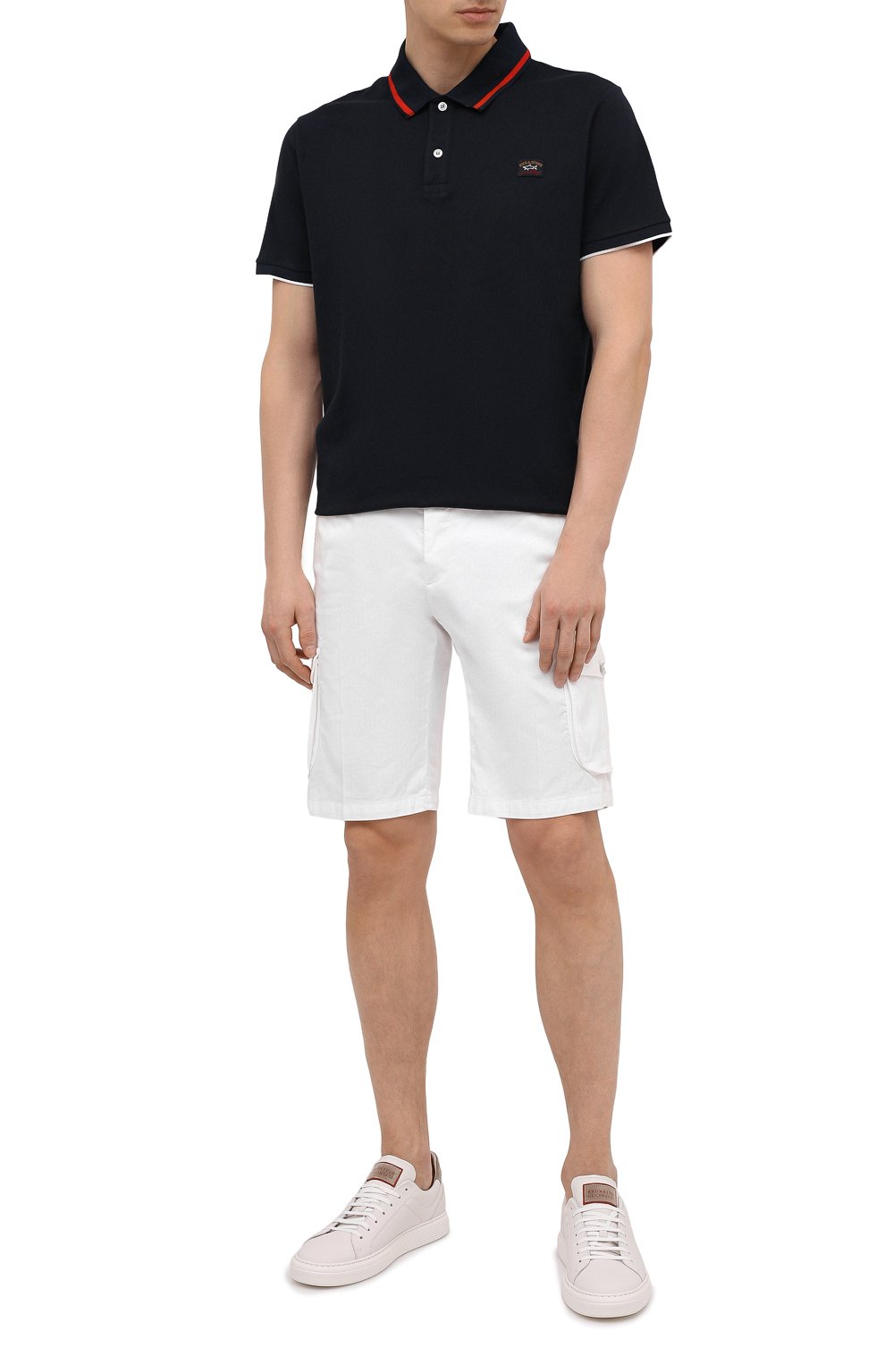 Шорты изо льна и хлопка KITON, арт. UFPPBJ07T44, фото 2