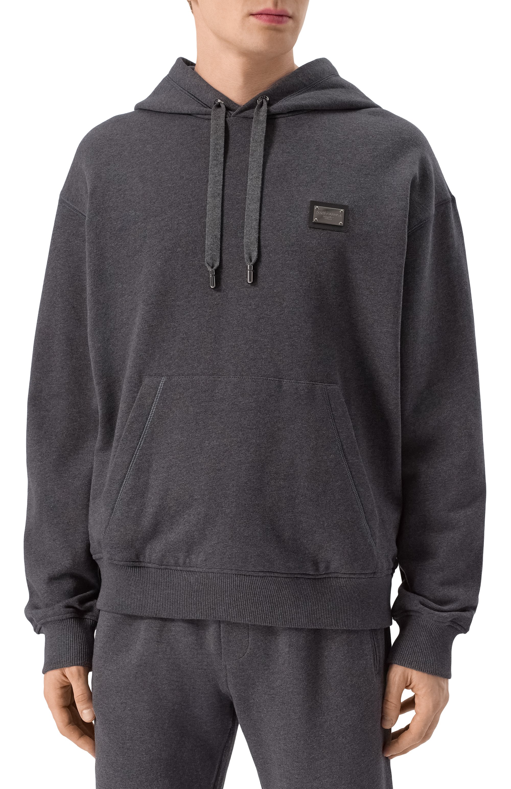 Хлопковое худи DOLCE & GABBANA, арт. G9ZU0T/G7F2G, фото 3