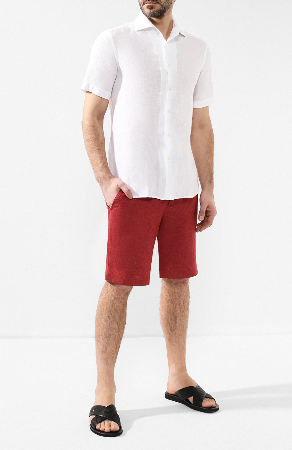 Кожаные шлепанцы ALDO BRUE, арт. S71G-NT, фото 2