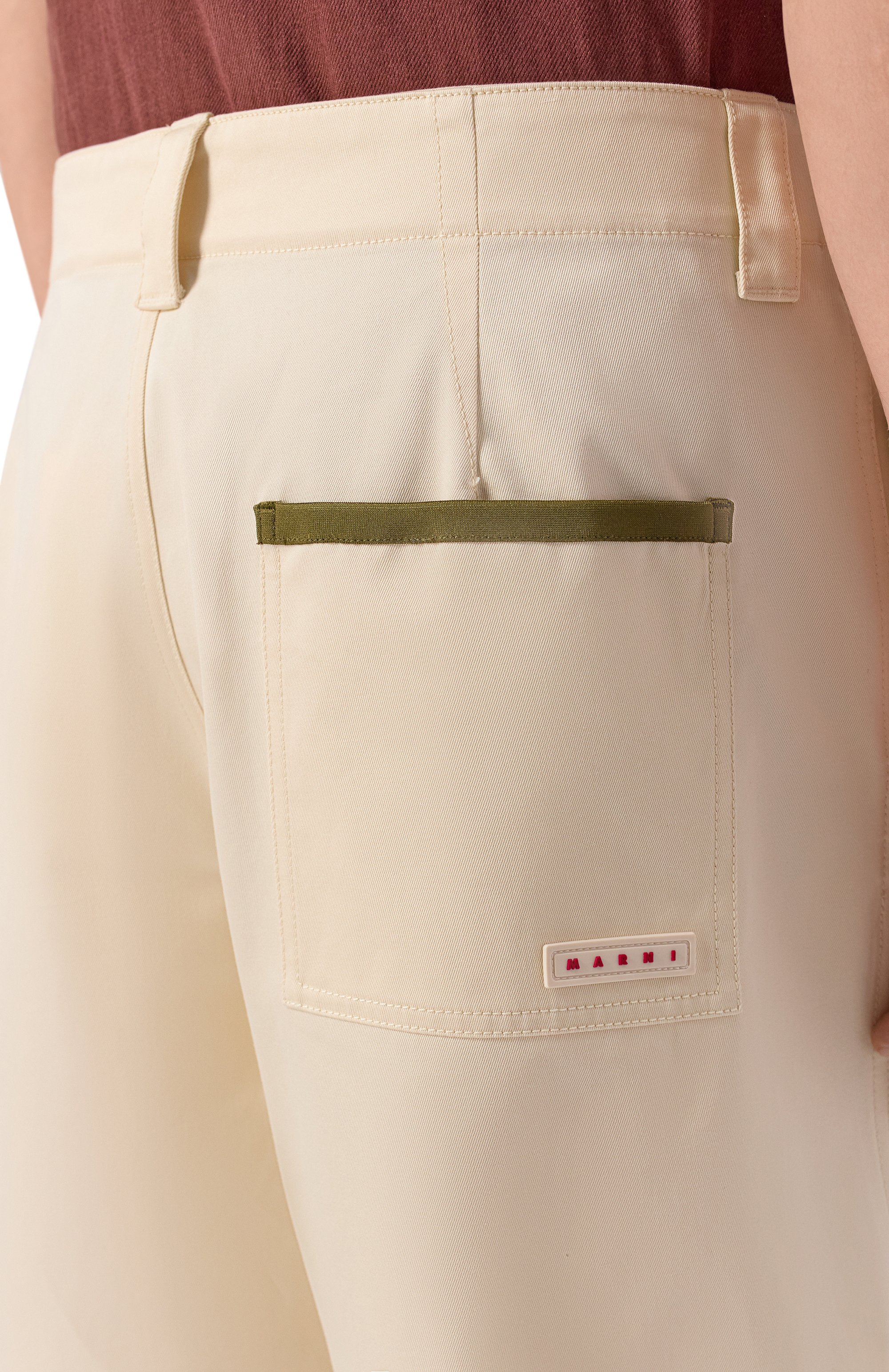 Хлопковые шорты MARNI, арт. PUMU0331QX/UTC567, фото 5