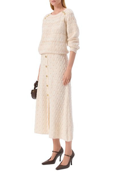 Юбка из шерсти и вискозы AND THE BRAND, арт. W26-SK049-1002-102, фото 2