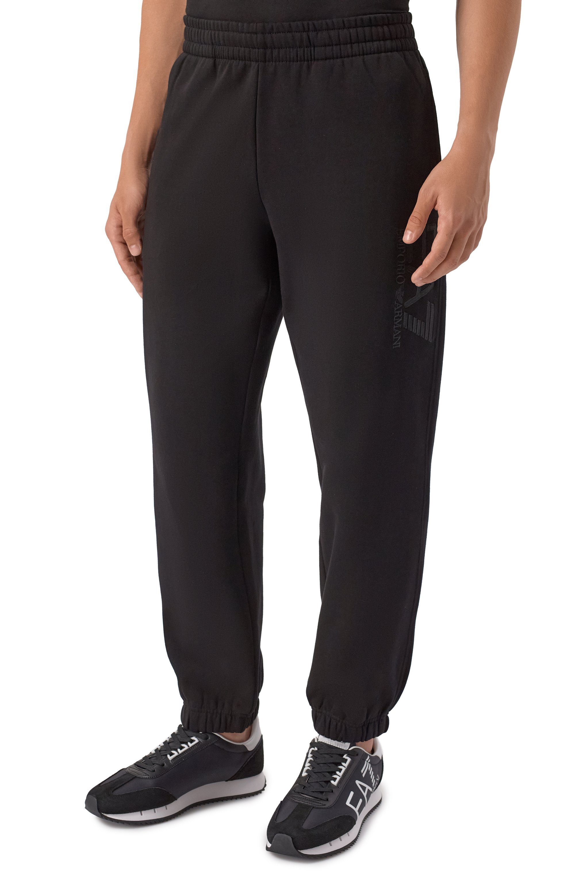 Хлопковые джоггеры EA7, арт. 7M000911/AF10377, фото 3