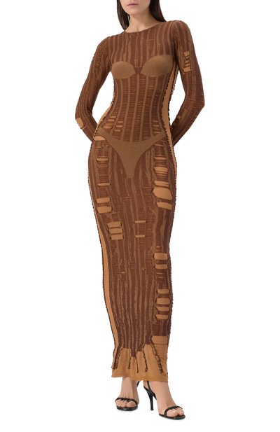 Хлопковое платье DIESEL, арт. A18125/0BJBI, фото 3