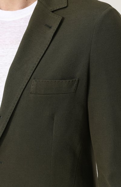 Пиджак из хлопка и шелка LORO PIANA, арт. FAE8388, фото 5