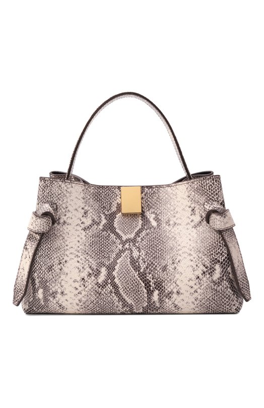 Сумка Gyoza mini Yuzefi GY0ZA MINI/EMB0SSED LEATHER Серый GY0ZA MINI/EMB0SSED LEATHER