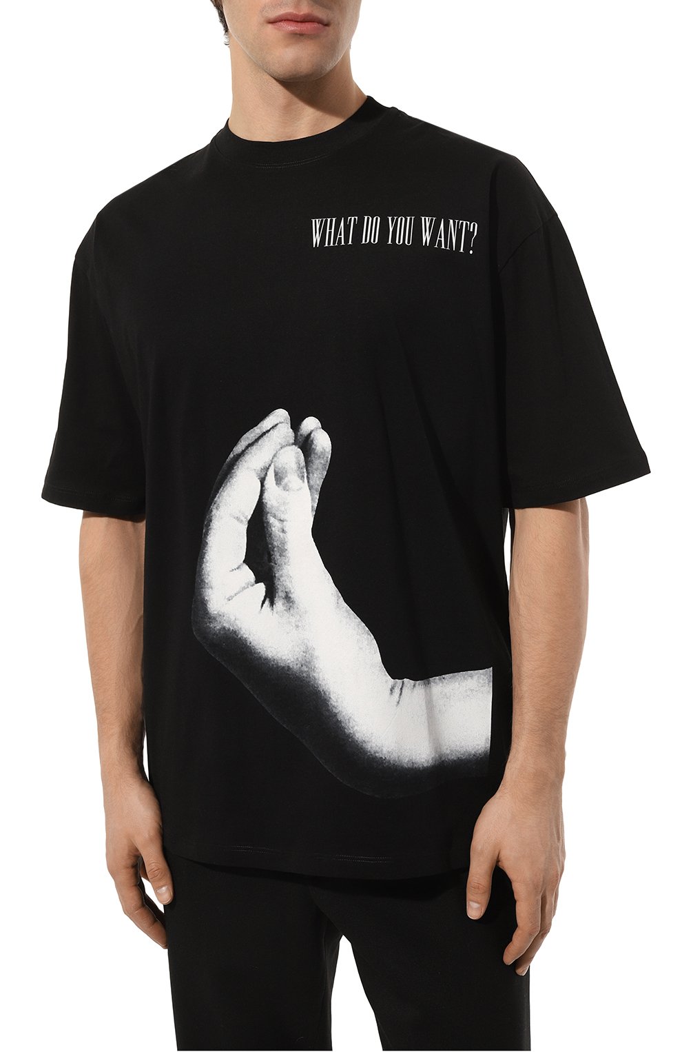 Хлопковая футболка DIEGO VENTURINO, арт. D3S3DVTS0MGCS, фото 3