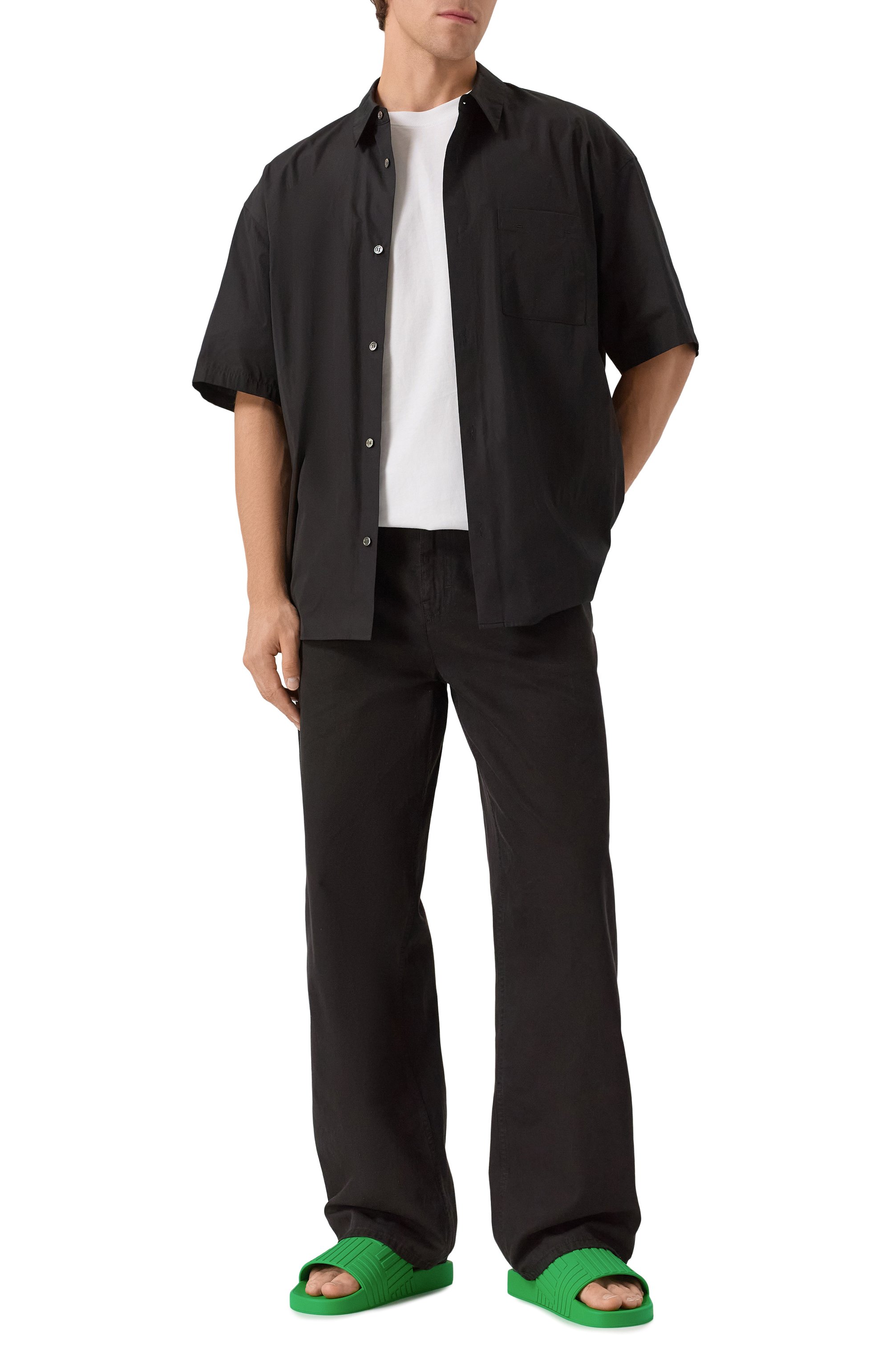 Резиновые шлепанцы BOTTEGA VENETA, арт. 690105/V1060, фото 2