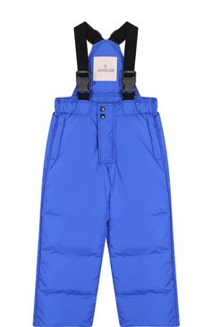 Детский пу�ховый комбинезон на подтяжках MONCLER ENFANT синего цвета, арт. D2-954-14344-05-68352/8-10A | Фото 1 (Материал внутренний: Не назначено; Рукава: Короткие; Материал внешний: Синтетический материал, Пух и перо; Мальчики Кросс-КТ: Комбинезон-верхняя одежда; Материал сплава: Проставлено; Материал подклада: Синтетический материал; Драгоценные камни: Проставлено; Статус проверки: Проверена категория; Ростовка одежда: 10 - 11 лет | 140 - 146см, 8 лет | 128 см)