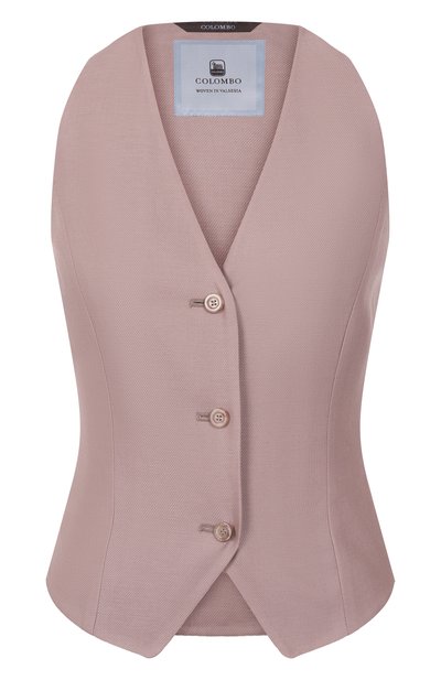 Женский жилет из кашемира и льна COLOMBO, арт. GL00161/77528-U
