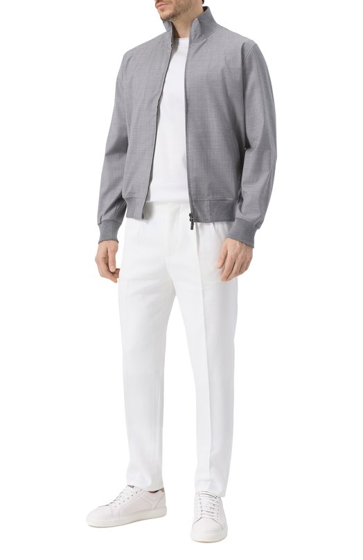 Хлопковая футболка Brunello Cucinelli M0B137427G Белый  M0B137427G Фото 2