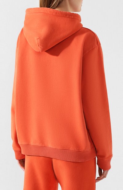 Хлопковое худи ACNE STUDIOS красного цвета по цене 53300 руб., арт. AI0049/W, фото 4 Хлопковое худи ACNE STUDIOS, арт. AI0049/W, фото 4