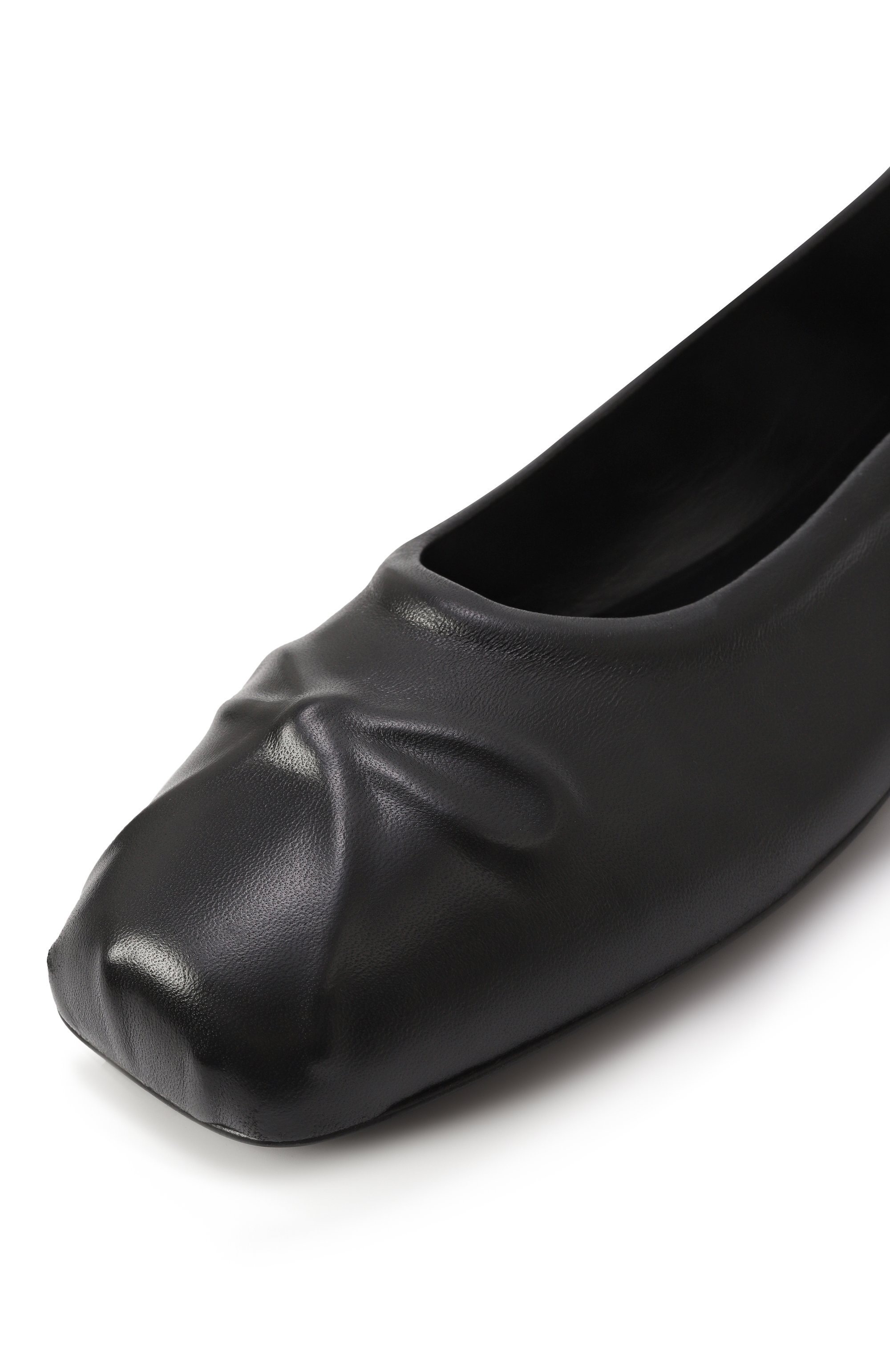 Кожаные балетки little bow MARNI, арт. BAMS004700/P3628, фото 7