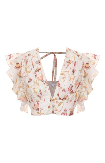 Женский хлопковый топ POUPETTE ST BARTH, арт. WKKS25DKYYP