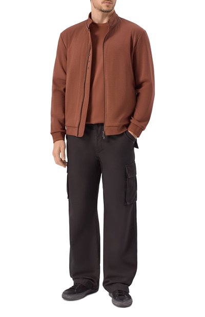 Толстовка BOGNER коричневого цвета по цене 40900 руб., арт. 88195253, фото 2 Толстовка BOGNER, арт. 88195253, фото 2