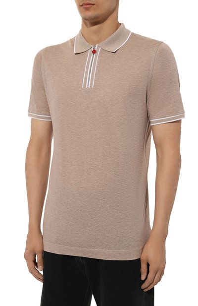 Хлопковое поло KITON, арт. UMK1267V4, фото 3