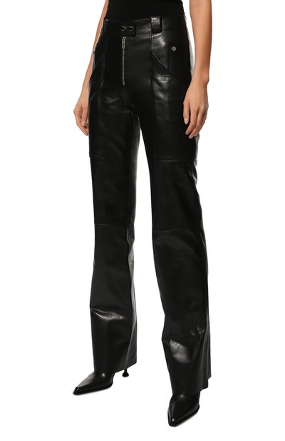 Кожаные брюки DROME, арт. DPD7136P/D1098P, фото 3