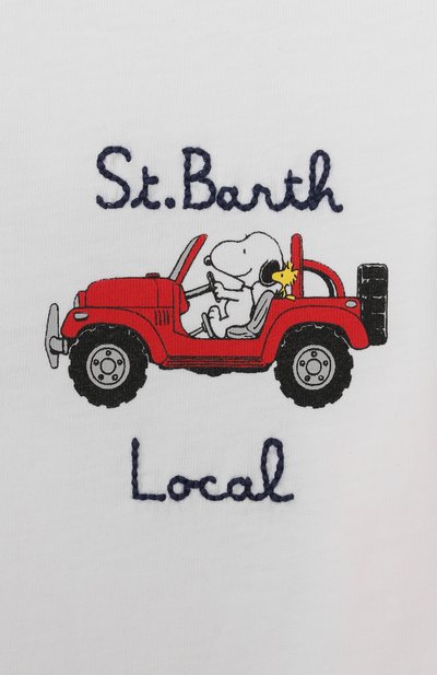 Хлопковая футболка MC2 SAINT BARTH, арт. STBK TSHIRT B0Y/TSH0001/02193F, фото 3