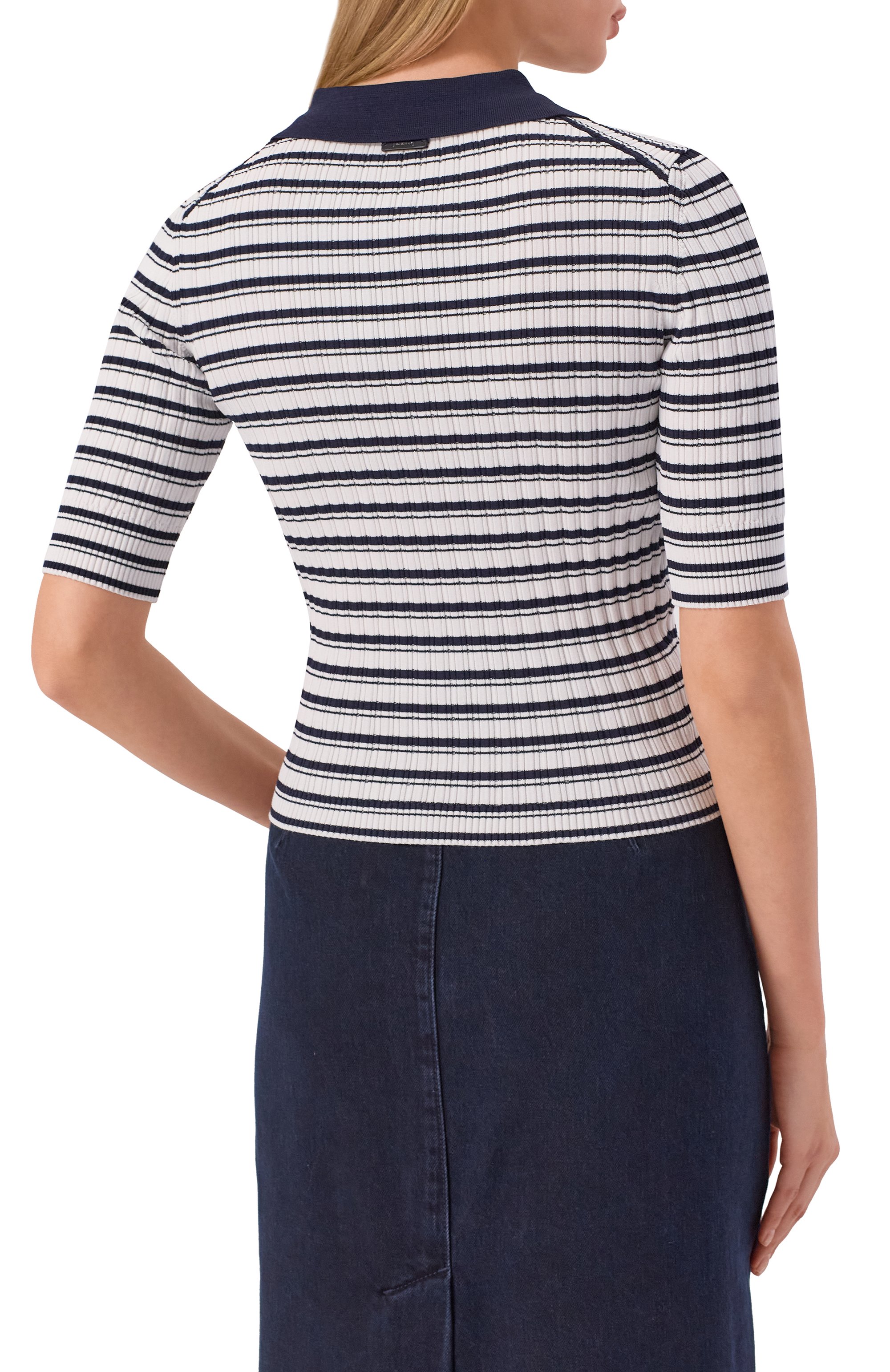 Поло из вискозы и хлопка JUUN.J, арт. JW5851W03, фото 4