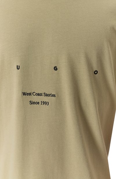 Хлопковая футболка HUGO, арт. 50538958, фото 5