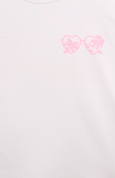 Хлопковая футболка BILLIEBLUSH белого цвета по цене 3960 руб., арт. U20008, фото 3 Хлопковая футболка BILLIEBLUSH, арт. U20008, фото 3