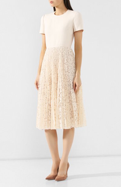 Платье из смеси вискозы и хлопка VALENTINO, арт. SB3VANP5360, фото 3