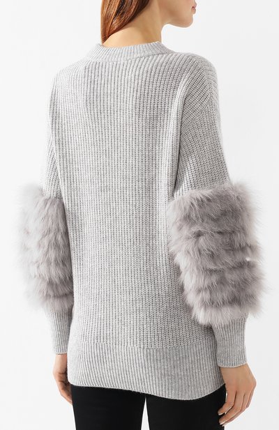Свитер из смеси шерсти и кашемира MAX AND MOI, арт. H19FAST, фот о 4