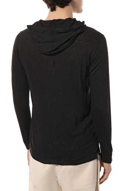 Льняной лонгслив-хенли 120% LINO, арт. Y0M7553/000E908/S00, фото 4