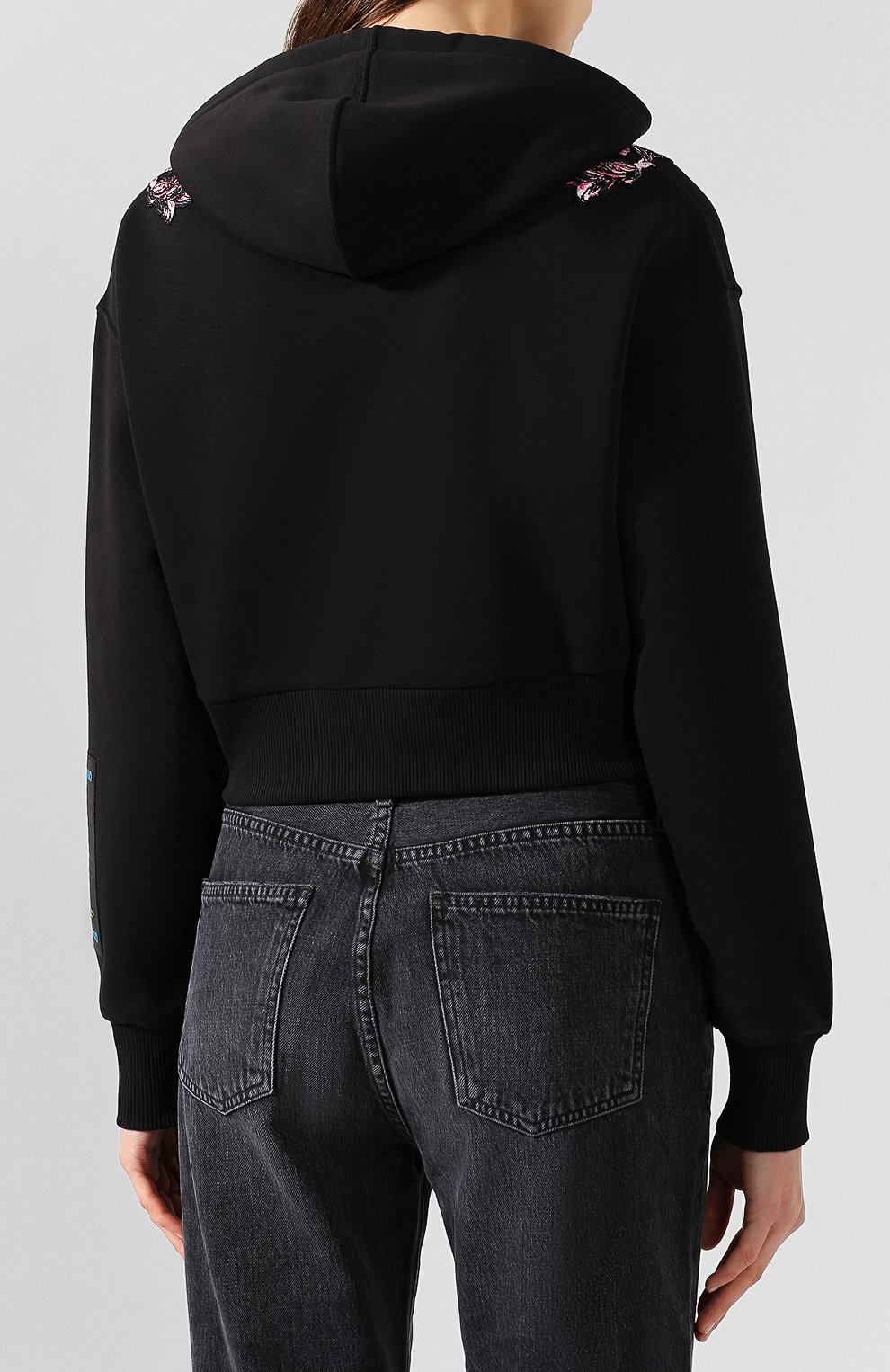 Хлопковое худи VERSACE JEANS COUTURE, арт. B6HUB791-UDM300 9A PATCHES/30296, фото 4