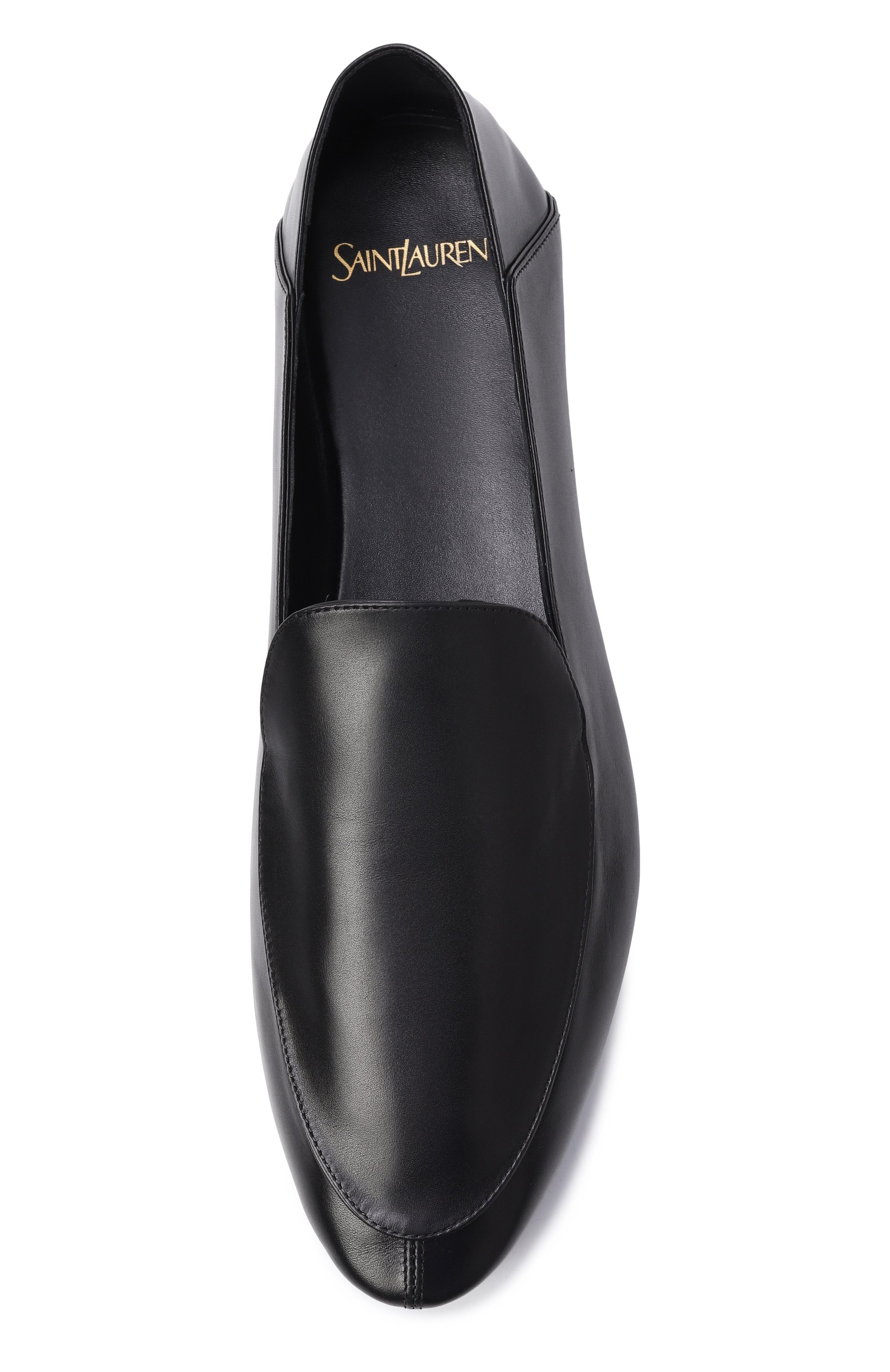 Кожаные лоферы alain SAINT LAURENT, арт. 841451/AAE8T, фото 6