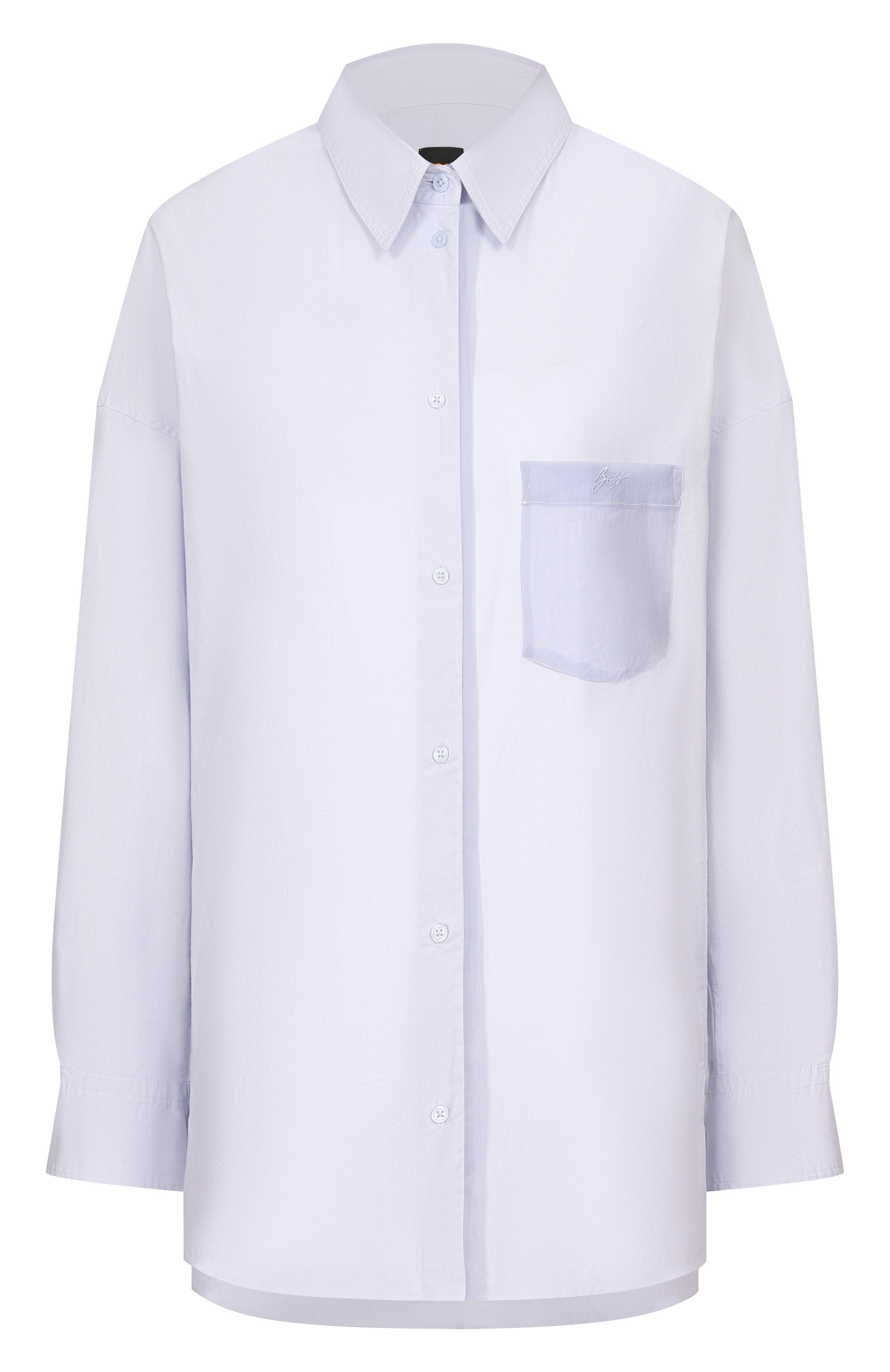 Хлопковая рубашка BOSS ORANGE, арт. 50553532, фото 1