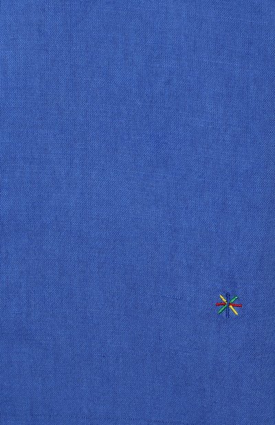 Рубашка из льна и хлопка MANUEL RITZ голубого цвета по цене 7995 руб., арт. MR1065/8A-12A, фото 3 Рубашка из льна и хлопка MANUEL RITZ, арт. MR1065/8A-12A, фото 3